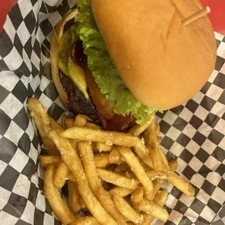 Black Bean Burger Combo