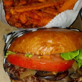 Mushroom Burger Combo