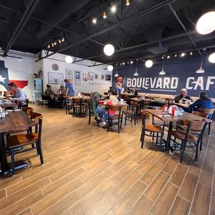 Additional seating area.