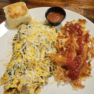 Adam's Popeye Omelet