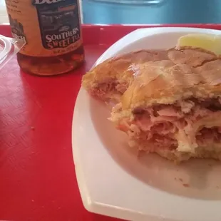 North Shore sandwich and the macaroni salad