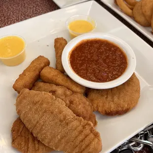 Chicken Tenders & Mozzarella Sticks