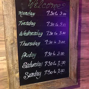 Correct hours