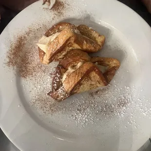 Stuffed French toast! So yummy