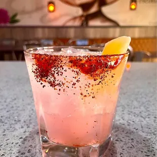 Their signature drink amor eterno