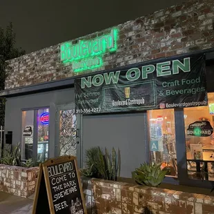 Exterior on a thirsty Thursday