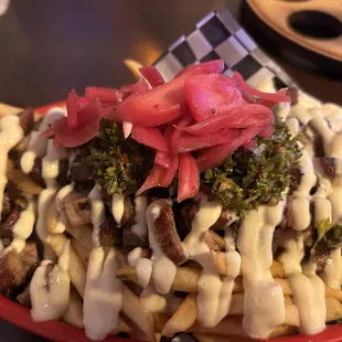 Chimichurri fries