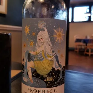 Interesting wine bottle