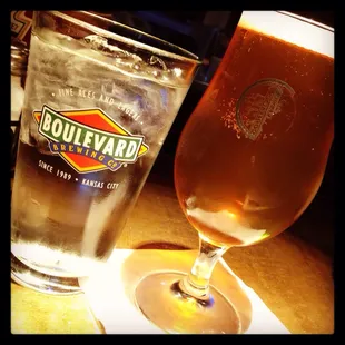 All Boulevard Brewing Co on draft!? This restaurant just it way more interesting.