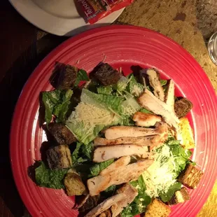 Chicken Caesar salad