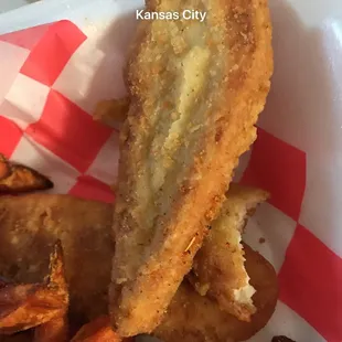 The chicken tenders were pressed meat nuggets..... like McD's and I paid $10 for them.