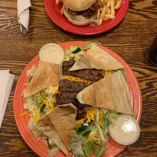 Steak salad!