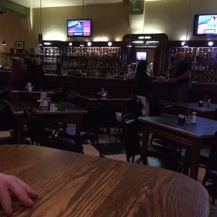 The bar is beautiful!