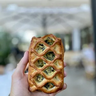 Spinach and feta pastry
