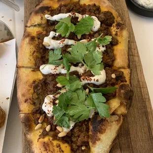 Arabic Lamb Flatbread