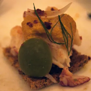 Crab Tartine