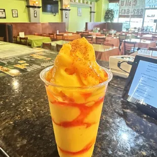 Mangonada slushy