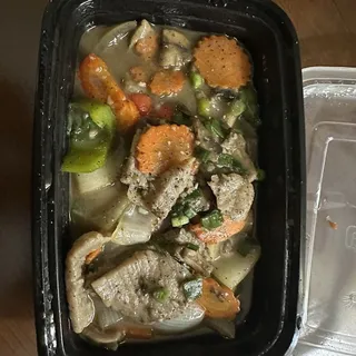 Stir-Fried Black Pepper Beef