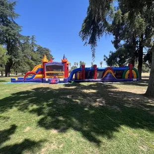 66 feet obstacle course