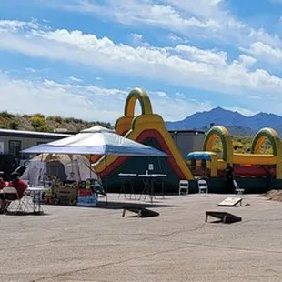 Jungle Obstacle was a hit with all ages!