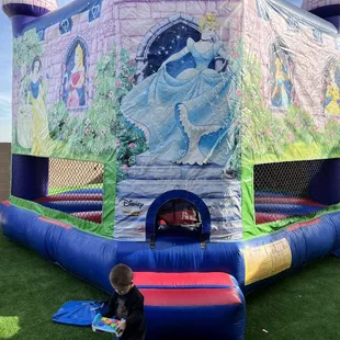 Bounce house.
