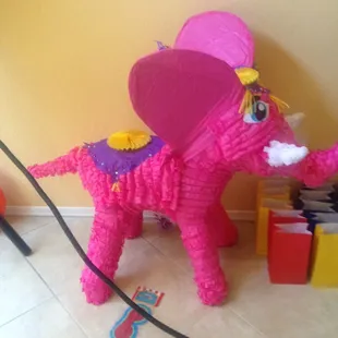 Custom piñata for a circus themed 1st Birthday Party