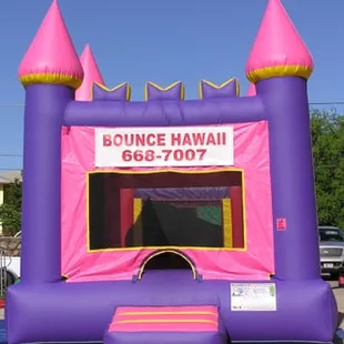 pink and purple castle