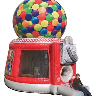 2 story tall Gumball machine