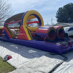 40 ft obstacle course