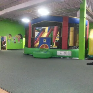 Party rooms and leadway to the restrooms