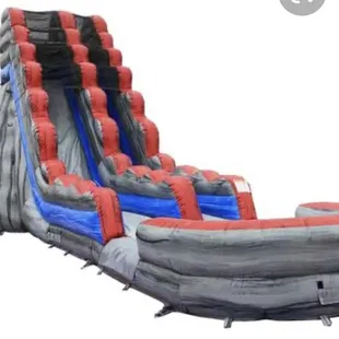 20 foot high 35 feet long and very fast Titanium