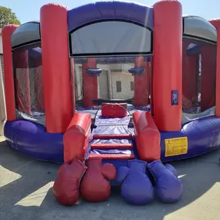 Sports Arena  bounce house boxing jousting  Basketball  dodge ball