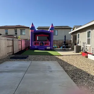 Castle bounce house
