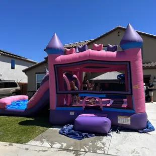 Shredded tarp which actually left pieces everywhere