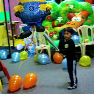 Party Area of an Exclusive Private Bounce Zone