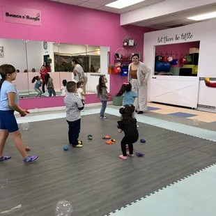 Teacher led play time