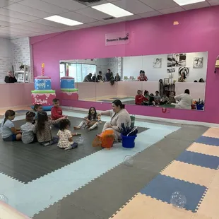 Teacher led play time