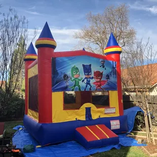 Our Red Bounce Castle 13&apos; x 13&apos;