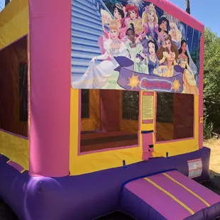 Our Pink Bounce House 13&apos; x 13&apos;
