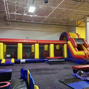 NEW - Warrior Jump - come test your ninja skills on our new inflatable!!!