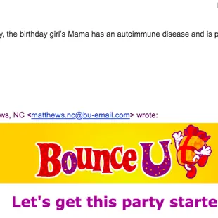 Responding with cancellation to an email address that bounced.