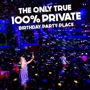 Just you and your party guests!