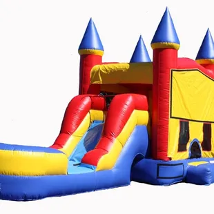 Castle Bounce House with Slide Rental (wet or dry)