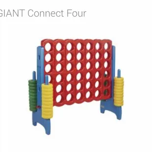Now offering giant connect four!