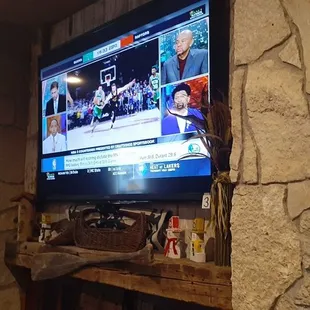 One of many TVs