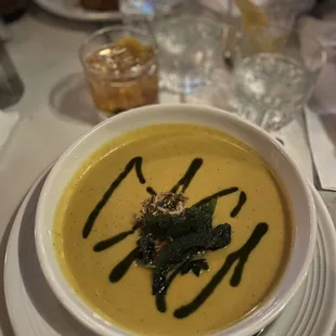 Coconut squash soup