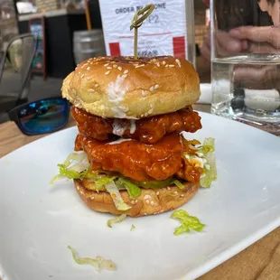 Honey Hot Chicken Sandwich