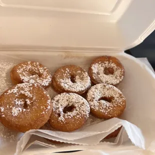 a box of doughnuts
