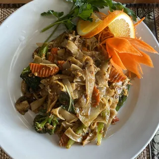 pad drunken noodles