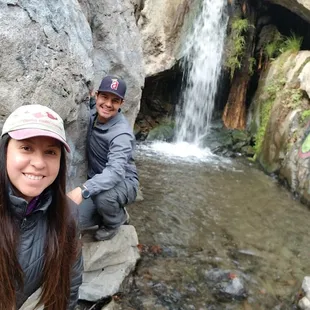 We were super excited to find the waterfall